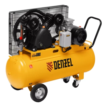 Компрессор воздушный рем. привод Denzel BCV 4000-T/100, 4,0 кВт, 100 литров, 690 л/мин купить в Когалыме