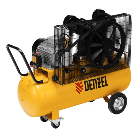 Компрессор воздушный рем. привод Denzel BCV 4000-T/100, 4,0 кВт, 100 литров, 690 л/мин купить в Когалыме