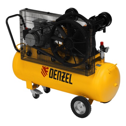 Компрессор воздушный рем. привод Denzel BCV 4000-T/100, 4,0 кВт, 100 литров, 690 л/мин купить в Когалыме