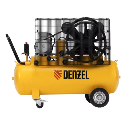 Компрессор воздушный рем. привод Denzel BCV 4000-T/100, 4,0 кВт, 100 литров, 690 л/мин купить в Когалыме