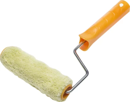 Валик SYNTEX ПОЛИАКРИЛ малярный в сборе, ворс 12мм, бюгель 6мм, 30х150мм, STAYER Master 0319-15 купить в Когалыме