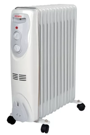 Маслянный радиатор обогреватель электрический Ресанта ОМ-12Н купить в Когалыме