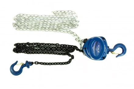 Таль цепная 2 т h подъема 2,5 м расстояние между крюками 400 мм Stels 51946 купить в Когалыме