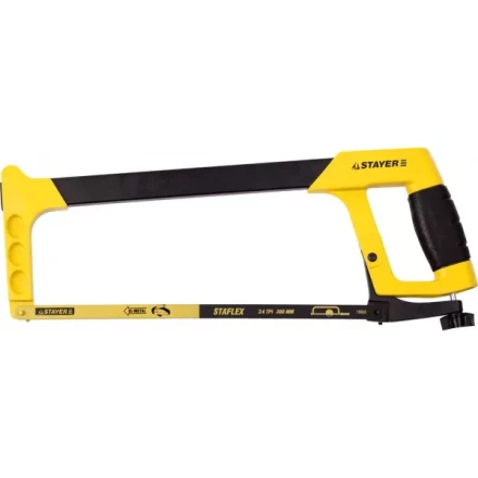 Ножовка по металлу STAYER RX700-HERCULES, металлическая обрезиненная ручка, натяжение 100 кг, 300 мм 2-15791_z01 купить в Когалыме