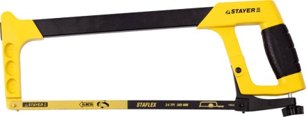 Ножовка по металлу STAYER RX700-HERCULES, металлическая обрезиненная ручка, натяжение 100 кг, 300 мм 2-15791_z01 купить в Когалыме