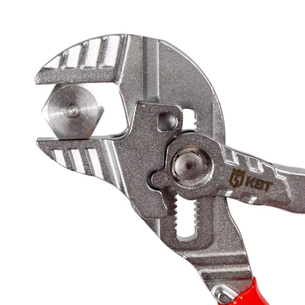 Клещи переставные — гаечный ключ КВТ 180 мм с кнопочной самофиксацией (82147) купить в Когалыме