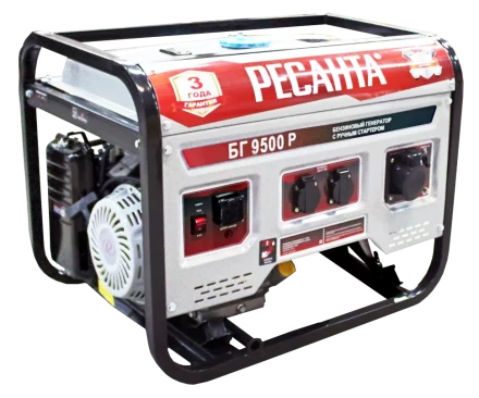 Бензогенератор  Ресанта БГ 9500 Р купить в Когалыме