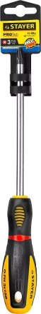 Отвертка STAYER "PROFI" "PROTech", двухкомп рукоятка, намагниченная, Cr-Mo, PH3x150мм 25132-3-15_z02 купить в Когалыме