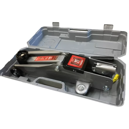 Домкрат гидравлический подкатной 2 т h подъема 135–385 мм в пласт. кейсе  MATRIX MASTER 51028 купить в Когалыме