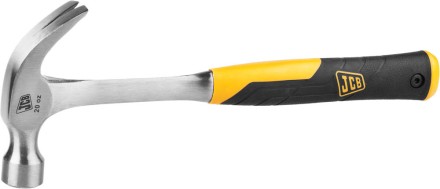 Молоток-гвоздодер JCB цельнокованый, двухкомпонентная виброгасящая рукоятка, 550г JHM004 купить в Когалыме