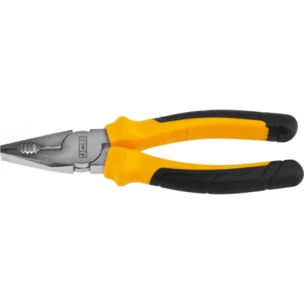 Плоскогубцы JCB, хромированное покрытие, двухкомпонентная рукоятка, CrV cталь, 180мм JPL005 купить в Когалыме