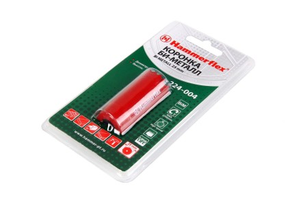 Коронка биметаллическая HAMMER Ф25х38мм 5/8&quot; BiMETALL (224-004) купить в Когалыме