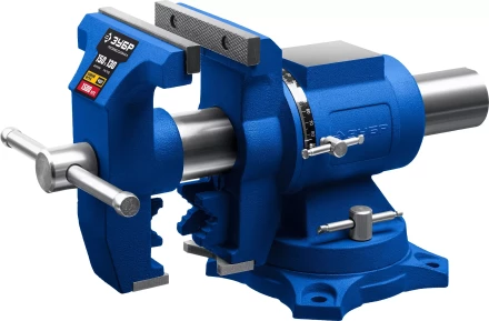 ЗУБР ЭКСПЕРТ-3D, 150 мм, многофункциональные слесарные тиски (32712-150) купить в Когалыме