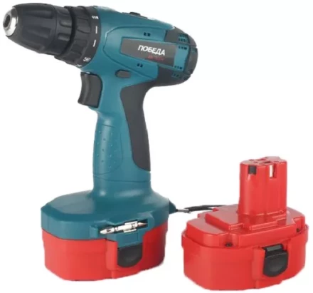 Аккумуляторная дрель-шуруповерт ПОБЕДА ДА-18/2 М PATRIOT купить в Когалыме