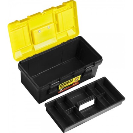 Ящик для инструмента &quot;TOOLMAX-19&quot; пластиковый, STAYER 2-38015-19_z01 купить в Когалыме