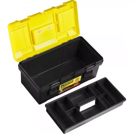 Ящик для инструмента "TOOLMAX-19" пластиковый, STAYER 2-38015-19_z01 купить в Когалыме