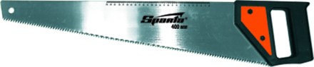 Ножовка по дереву 400 мм 5-6 TPI каленый зуб линейка пластиковая рукоятка SPARTA 232305 купить в Когалыме