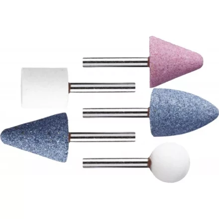 Набор STAYER "MASTER": Абразивные минишарошки-насадки для гравера и дрели, хвостовик d 3,2мм, 5 предм. 2988-H5 купить в Когалыме