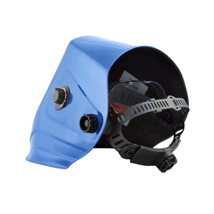 Маска сварщика GEFEST синяя ф-р 9500V FoxWeld без коробки купить в Когалыме