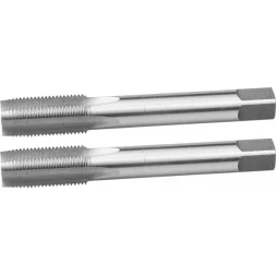 Метчики ЗУБР "ЭКСПЕРТ" машинно-ручные, комплектные для нарезания метрической резьбы, М14 x 1,5, 2шт 4-28007-14-1.5-H2