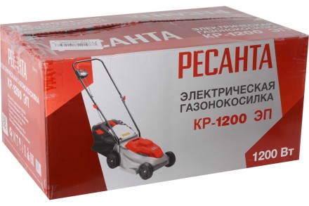 Электрическая газонокосилка Ресанта КР-1200 ЭП 70/4/15 купить в Когалыме
