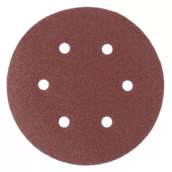 Круг абразивный на ворсовой подложке под липучку перфорированный P 60 150 мм 5 штук MATRIX 73837 купить в Когалыме