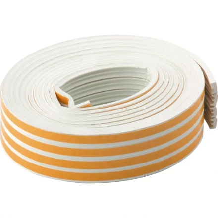 Уплотнитель 6 м профиль "E" белый СИБРТЕХ 93943 купить в Когалыме