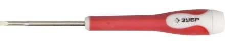 Отвертка ЗУБР "МАСТЕР" для точных работ, Сr-V, SL 2,5 х 50мм 25641-2.5 купить в Когалыме