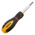 Отвертка комбинированная Denzel, SL3/16&quot;-PH1, SL1/4&quot;-PH2, 3-х компонентная рукоятка, 7713381 купить в Когалыме