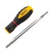 Отвертка комбинированная Denzel, SL3/16&quot;-PH1, SL1/4&quot;-PH2, 3-х компонентная рукоятка, 7713381 купить в Когалыме
