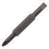 Отвертка комбинированная Denzel, SL3/16&quot;-PH1, SL1/4&quot;-PH2, 3-х компонентная рукоятка, 7713381 купить в Когалыме