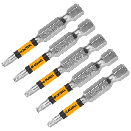 Бита T10x50, 5 шт. Denzel 7711318 купить в Когалыме