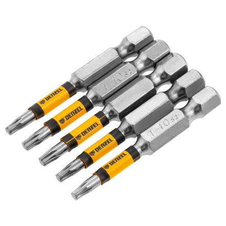 Бита T10x50, 5 шт. Denzel 7711318 купить в Когалыме