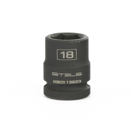 Головка ударная шестигранная 18 мм 1/2&quot; CrMo Stels 13923 купить в Когалыме