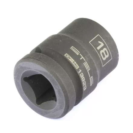 Головка ударная шестигранная 18 мм 1/2" CrMo Stels 13923 купить в Когалыме