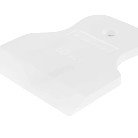 Шпатель, белая резина, 60 мм Россия Сибртех 85832 купить в Когалыме