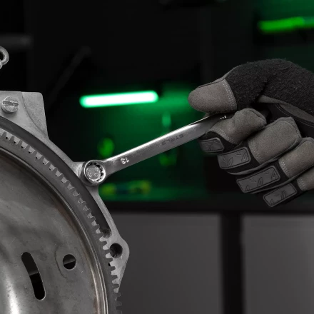 Набор ключей комбинированных Stels 6-19 мм, 8 шт., CrV, матовый хром 15443 купить в Когалыме