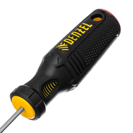 Отвертка, PH0х75 мм, S2, 3к рукоятка Denzel 121717 купить в Когалыме