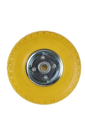 Колесо литое полиуретановое 260 мм PU 1804 с железным ободом (20 мм шариковый подишпник) 1046279 купить в Когалыме
