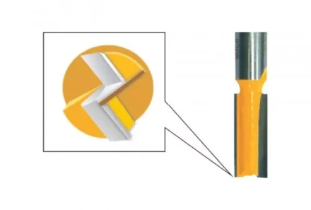 Фреза пазовая прямая ф16х30мм хв. 12мм Энкор 46042 купить в Когалыме