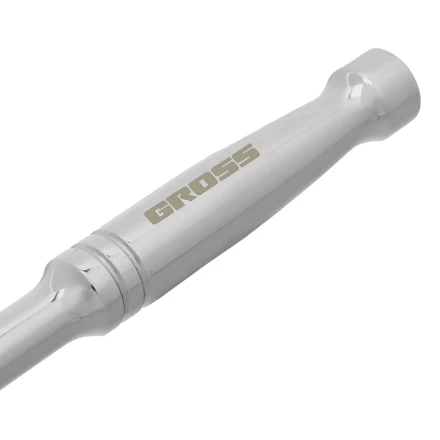 Ключ-трещотка 3/8" Gross 14051, CrV, 120 зубьев, цельнометаллический, хром купить в Когалыме
