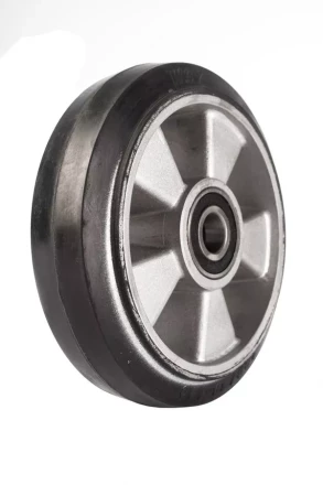 Колесо резиновое 180х50 мм с подшипником для тележек гидравлических BF/BF-III/DF-III/RHP/AC/DF/CW2 1000915 купить в Когалыме