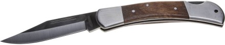 Нож STAYER складной с деревянными вставками, большой 47620-2_z01 купить в Когалыме