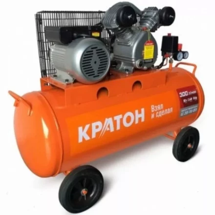 Компрессор масляный поршневой ременной Кратон AC-300-100-BDV 3 01 01 039 купить в Когалыме