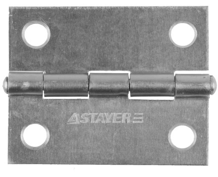 Петля дверная STAYER &quot;MASTER&quot; универсальная, цвет белый цинк, 50мм 37611-50-1 купить в Когалыме