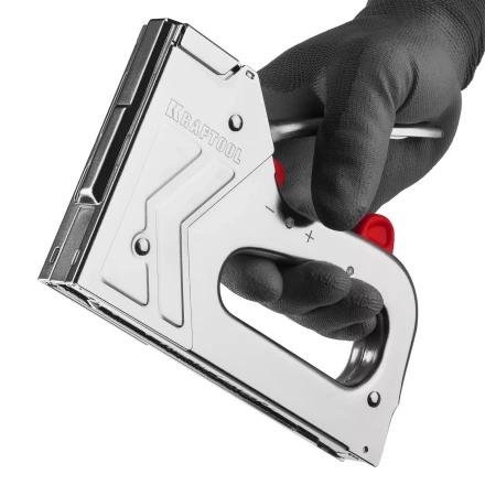 Стальной рессорный степлер 53(6-16мм)/300/500, KRAFTOOL 3180 купить в Когалыме