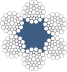 Строп СКП-2.50 т. L=2.50м заплет ГОСТ 7668-80 купить в Когалыме