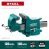 Тиски KRAFTOOL STEEL стальные 32701-125 купить в Когалыме