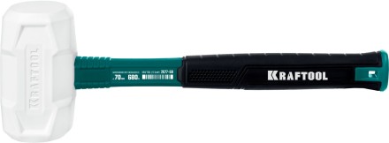 Киянка KRAFTOOL X-FORCE белая с фибергласовой рукояткой 2077-68 купить в Когалыме