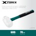 Киянка KRAFTOOL X-FORCE белая с фибергласовой рукояткой 2077-68 купить в Когалыме